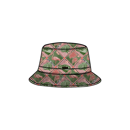 AN Pastel Diamond Tropics Bucket Hat